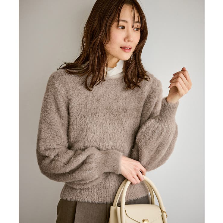 ショートフェザーニットプルオーバー | ROPE' PICNIC | 詳細画像16 