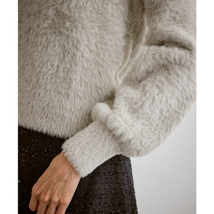 ショートフェザーニットプルオーバー | ROPE' PICNIC | 詳細画像25 