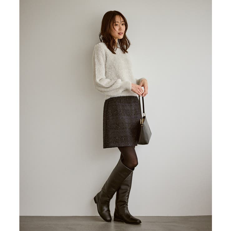 ショートフェザーニットプルオーバー | ROPE' PICNIC | 詳細画像3 