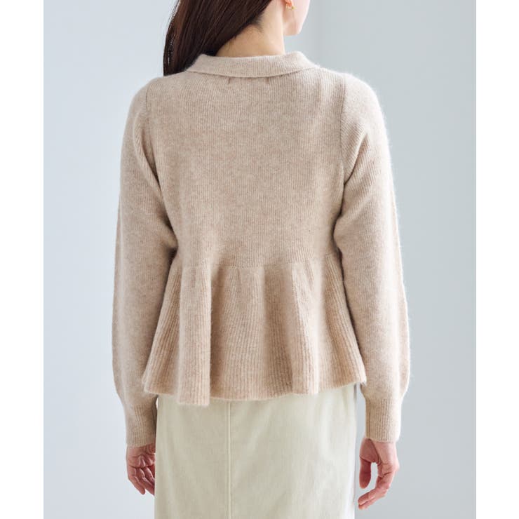 アンゴラ混ペプラムニット | ROPE' PICNIC | 詳細画像28 