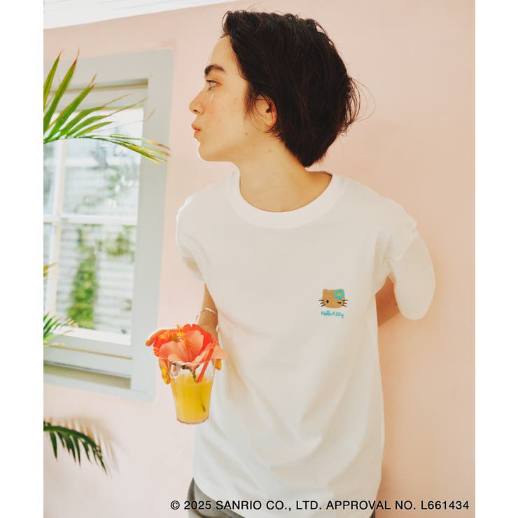 ホワイト(10) | 【ROPE PICNIC×ハローキティ コラボ】日焼けハローキティ | ROPE' PICNIC