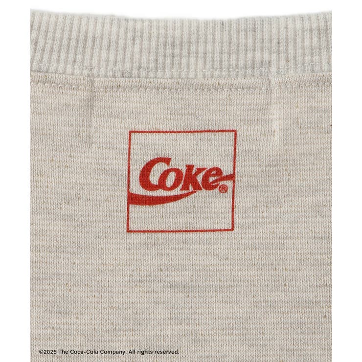 【Coca Cola】【汗染み加工 セットアップ対応】ラメ入りミニ裏毛フレンチス… | ROPE' PICNIC | 詳細画像32 