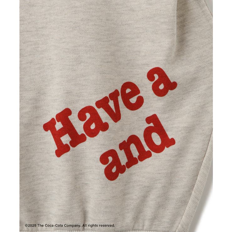 【Coca Cola】【汗染み加工 セットアップ対応】ラメ入りミニ裏毛フレンチス… | ROPE' PICNIC | 詳細画像33 