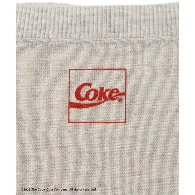 【Coca Cola】【汗染み加工 セットアップ対応】ラメ入りミニ裏毛フレンチス… | ROPE' PICNIC | 詳細画像38 