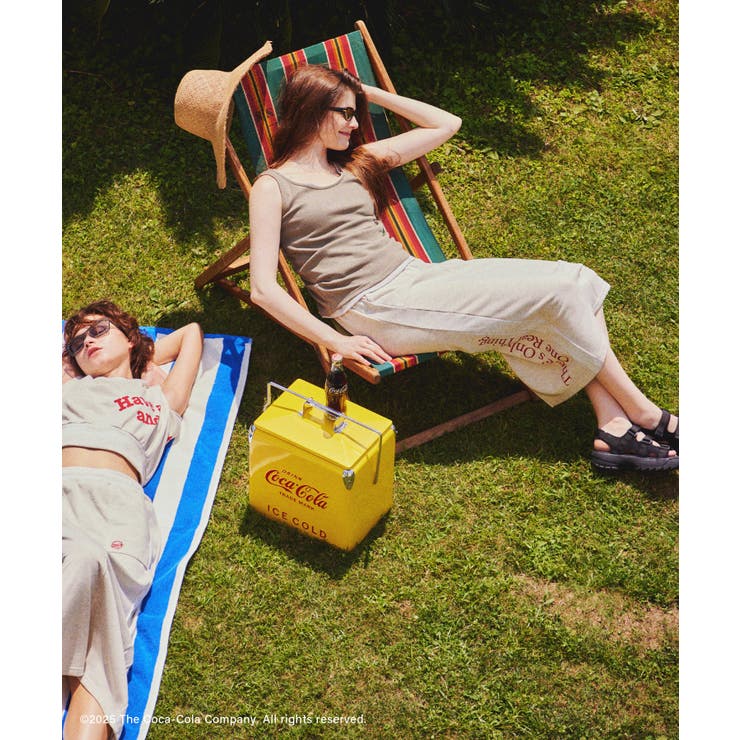 【Coca Cola】【汗染み加工 セットアップ対応】ラメ入りミニ裏毛フレンチス… | ROPE' PICNIC | 詳細画像7 