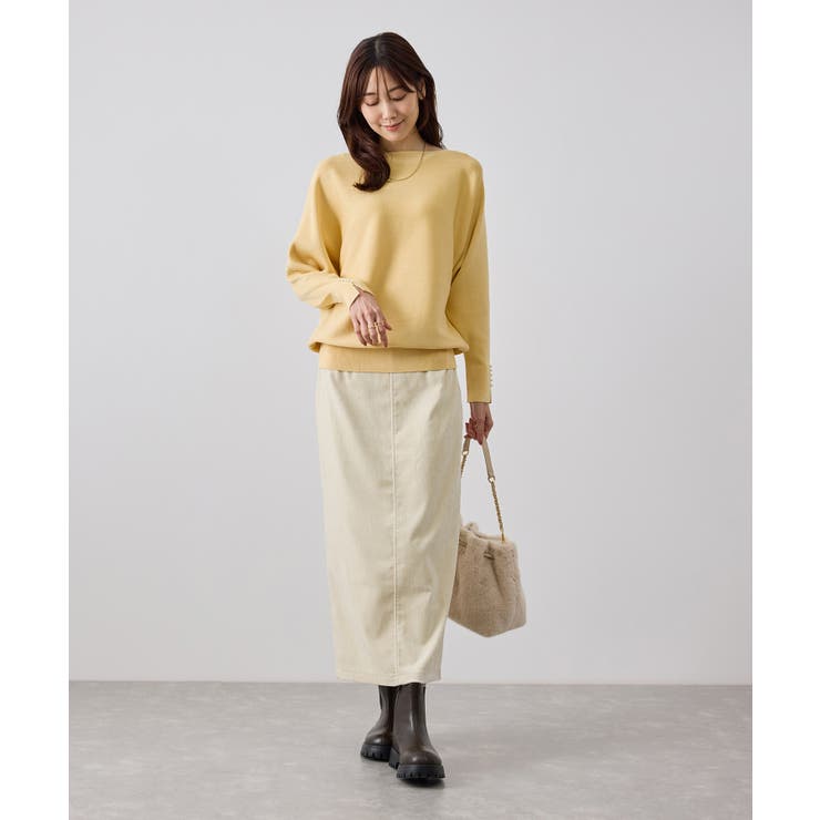 【WEB限定カラー】マシュマロ袖パールドルマンニット | ROPE' PICNIC | 詳細画像29 