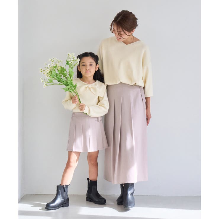 【WEB限定カラー】マシュマロニットVネックプルオーバー | ROPE' PICNIC | 詳細画像35 