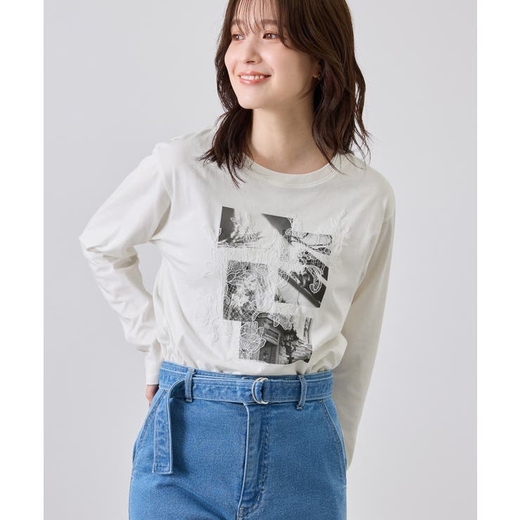 アソートプリントロングスリーブTシャツ | ROPE' PICNIC | 詳細画像11 