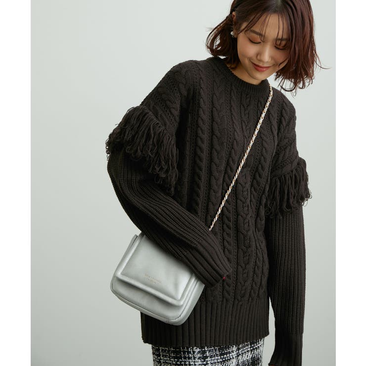 【WEB限定】フリンジニットプルオーバー | ROPE' PICNIC | 詳細画像15 