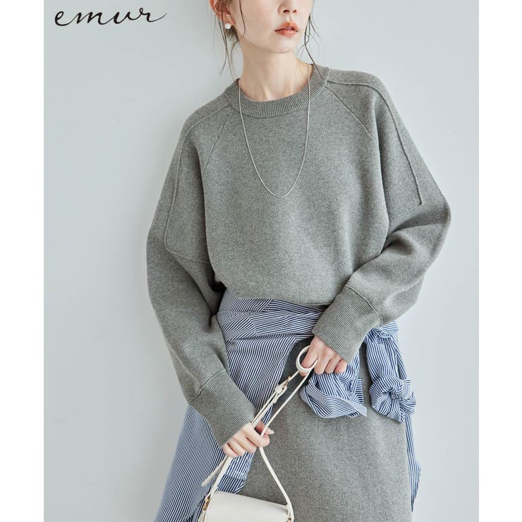 emur/エミュール】スウェットライクニット/セットアップ対応[品番