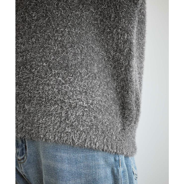 【emur/エミュール】ラメジャガードフリンジスリーブプルオーバー | ROPE' PICNIC | 詳細画像27 