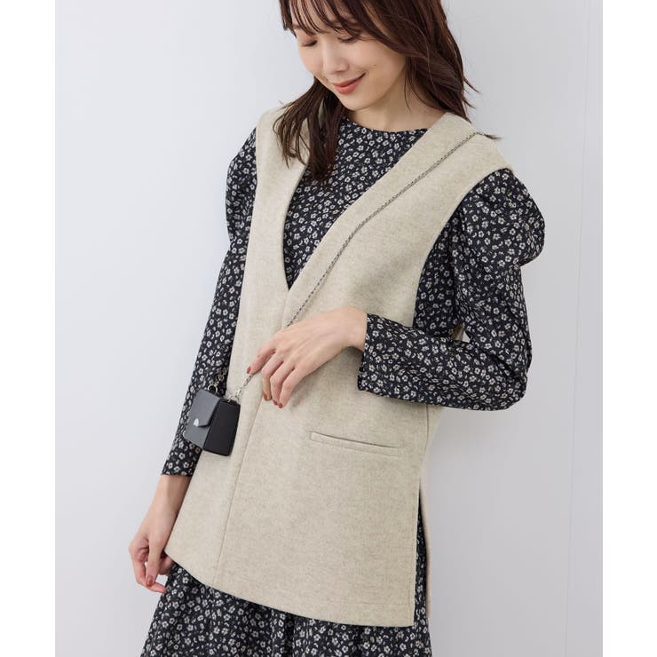 【未使用に近い】ROPE' PICNIC セットアップ 〈定価13,479円〉 ROPE' PICNIC ワンピース 「360°ウルトラストレッチ