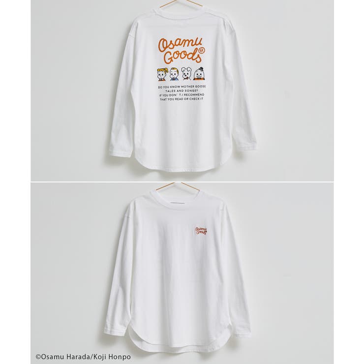 【OSAMU GOODS × ROPE' PICNIC】ロングスリーブTシャツ[品番：RPCW0028027]｜ROPE'  PICNIC（ロペピクニック）のレディースファッション通販｜SHOPLIST（ショップリスト）