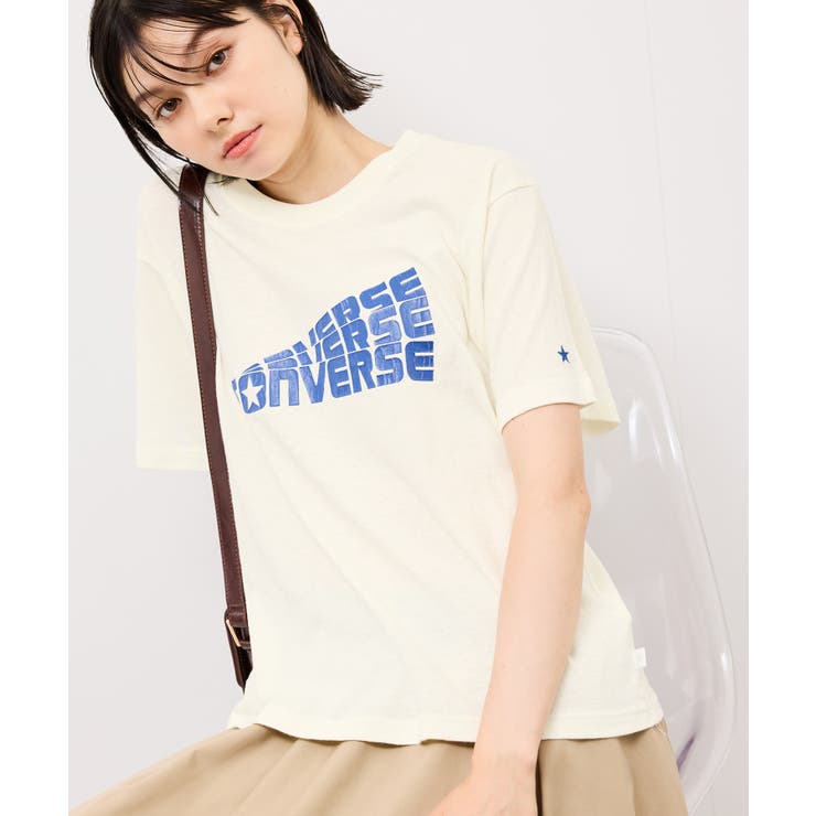 【CONVERSE/コンバース】ネップラスラブ天竺クラックプリントTシャツ | ROPE' PICNIC | 詳細画像7 