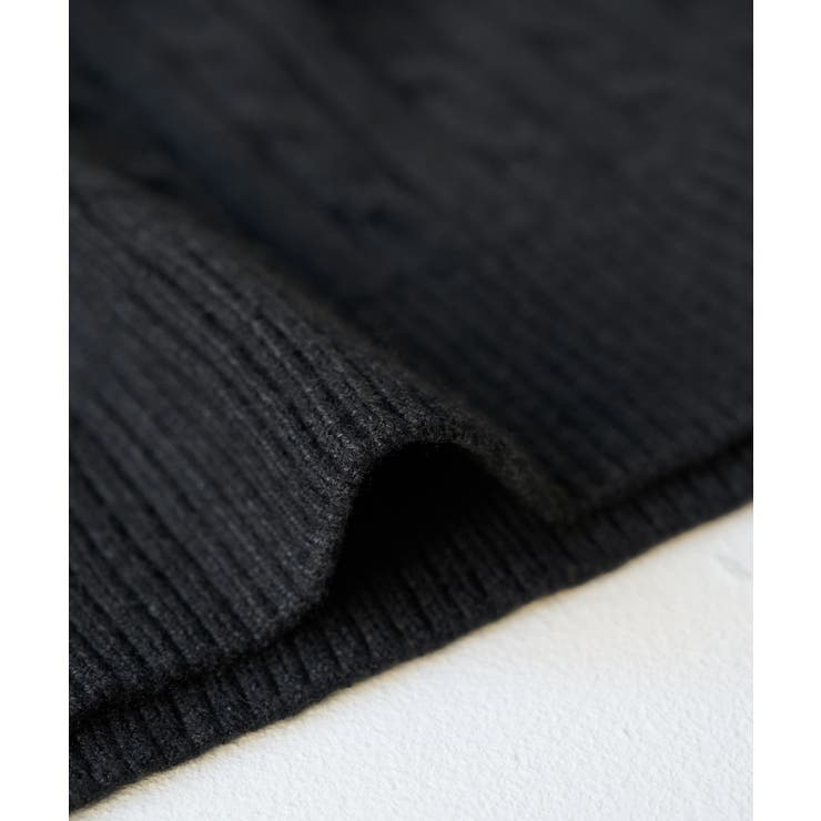 ケーブル編みクロップドスキッパーニット | ROPE' PICNIC | 詳細画像44 