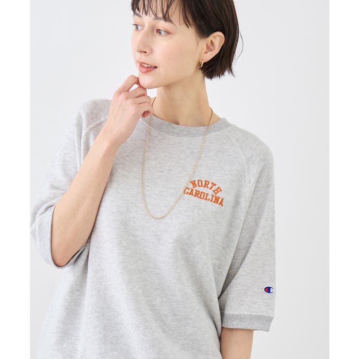 【Champion チャンピオン別注】アソートロゴボートネックハーフスリーブスウ… | ROPE' PICNIC | 詳細画像11 