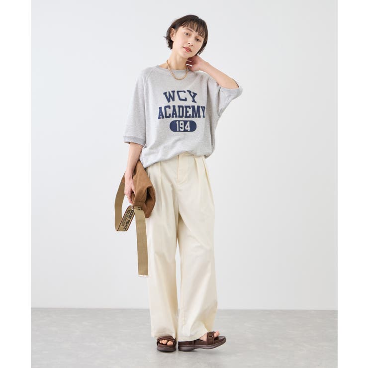 【Champion チャンピオン別注】アソートロゴボートネックハーフスリーブスウ… | ROPE' PICNIC | 詳細画像14 