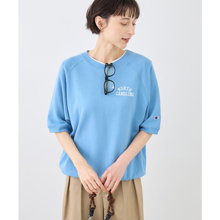 【Champion チャンピオン別注】アソートロゴボートネックハーフスリーブスウ… | ROPE' PICNIC | 詳細画像20 