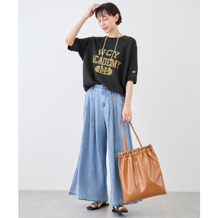 【Champion チャンピオン別注】アソートロゴボートネックハーフスリーブスウ… | ROPE' PICNIC | 詳細画像3 