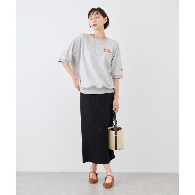 【Champion チャンピオン別注】アソートロゴボートネックハーフスリーブスウ… | ROPE' PICNIC | 詳細画像7 