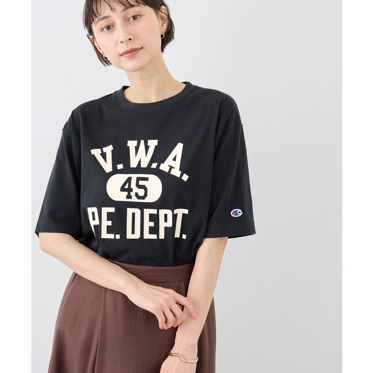 【Champion チャンピオン別注】アソートロゴプリントオーバーサイズTシャツ… | ROPE' PICNIC | 詳細画像4 