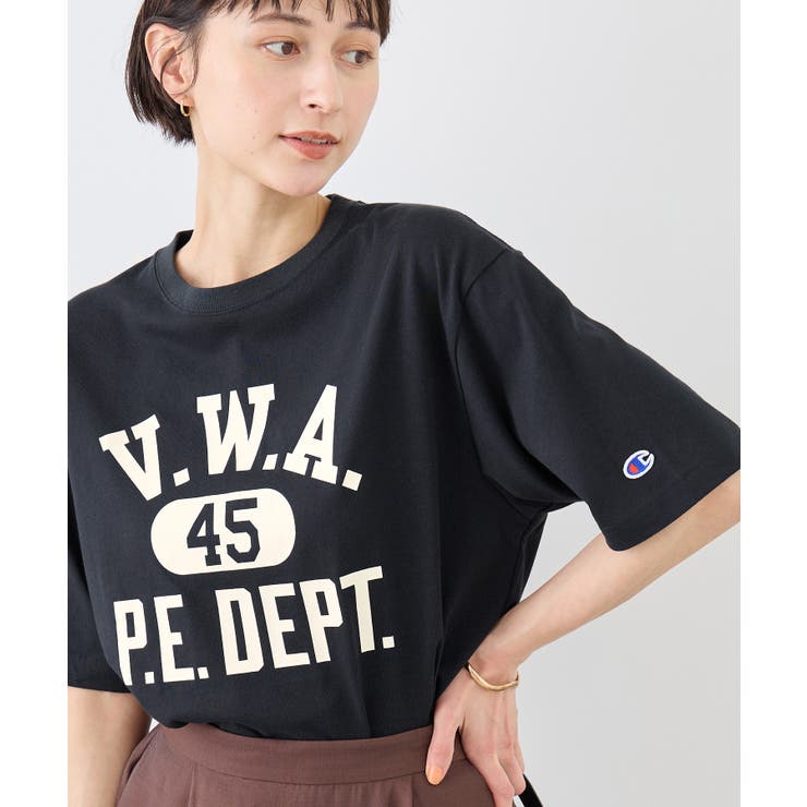 【Champion チャンピオン別注】アソートロゴプリントオーバーサイズTシャツ… | ROPE' PICNIC | 詳細画像6 