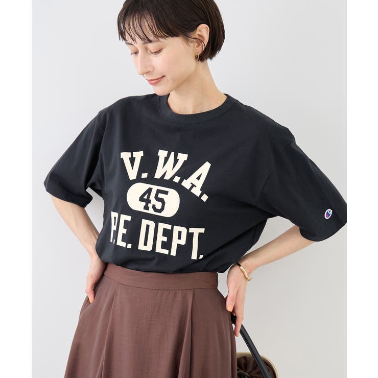 【Champion チャンピオン別注】アソートロゴプリントオーバーサイズTシャツ… | ROPE' PICNIC | 詳細画像7 