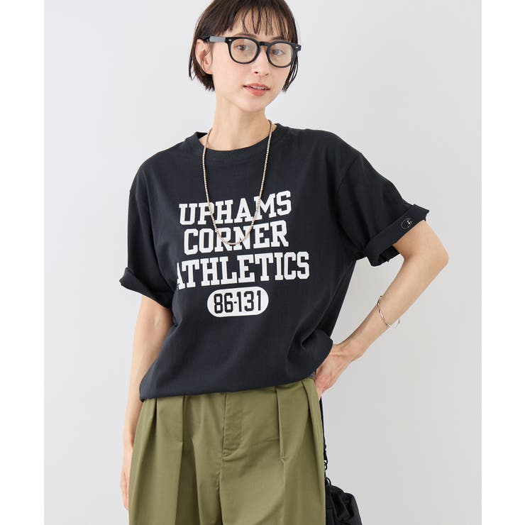 ブラック系(02) | 【Champion チャンピオン別注】アソートロゴプリントオーバーサイズTシャツ… | ROPE' PICNIC