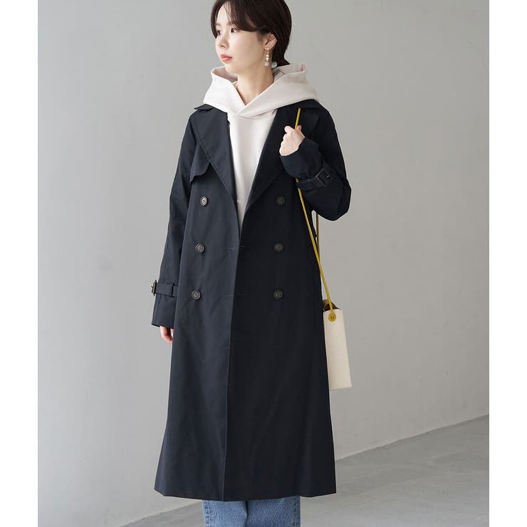 コットンライクロングトレンチコート 品番 Rpcw Rope Picnic ロペピクニック のレディース ファッション通販 Shoplist ショップリスト