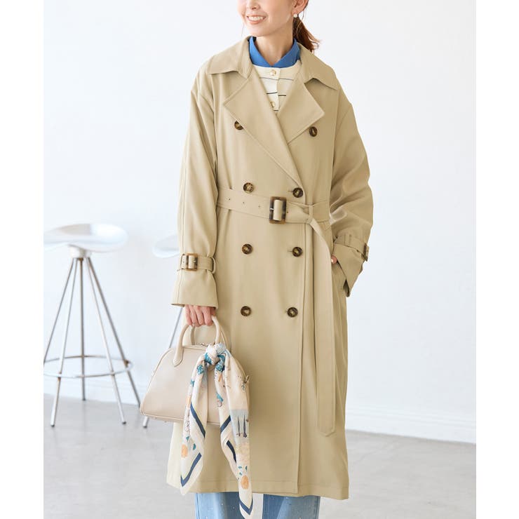 撥水加工・花粉ガード/トレンチコート | ROPE' PICNIC | 詳細画像11 