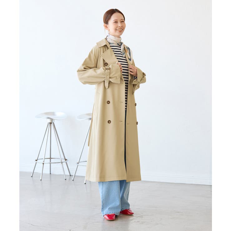 撥水加工・花粉ガード/トレンチコート | ROPE' PICNIC | 詳細画像12 