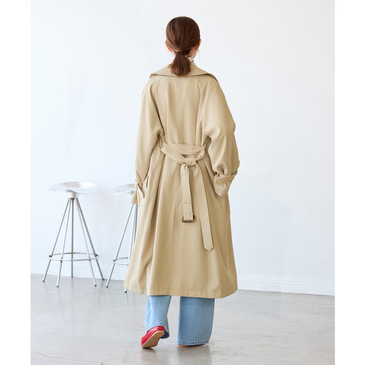 撥水加工・花粉ガード/トレンチコート | ROPE' PICNIC | 詳細画像13 