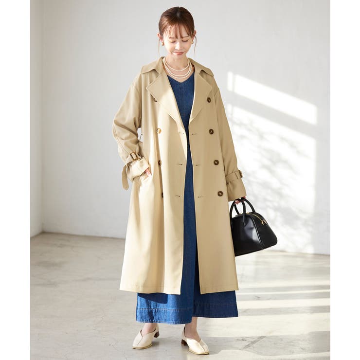 撥水加工・花粉ガード/トレンチコート | ROPE' PICNIC | 詳細画像17 