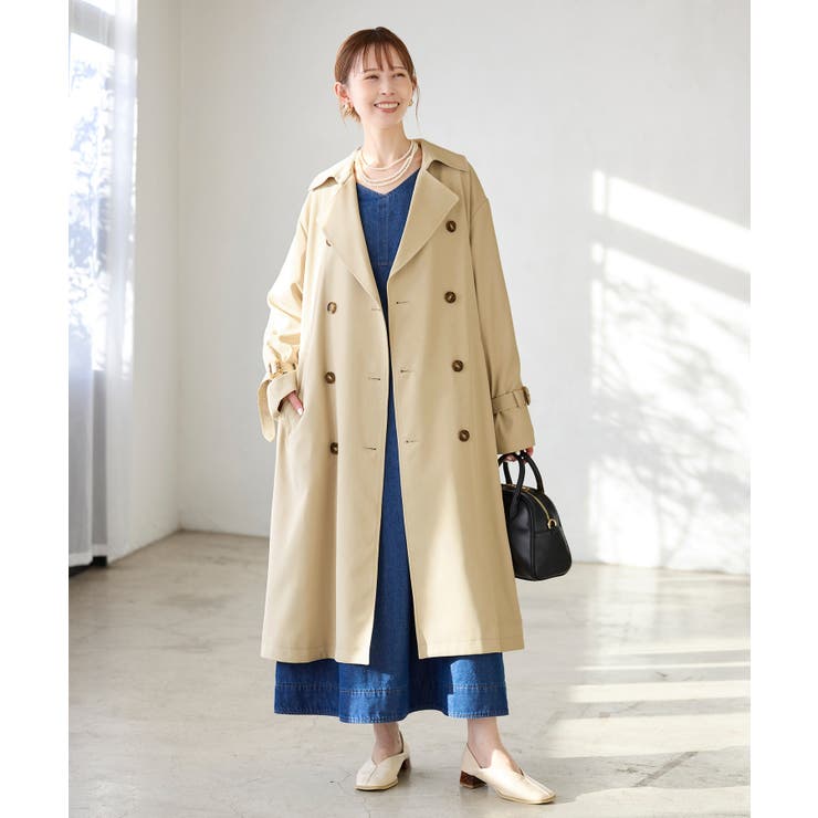 撥水加工・花粉ガード/トレンチコート | ROPE' PICNIC | 詳細画像18 