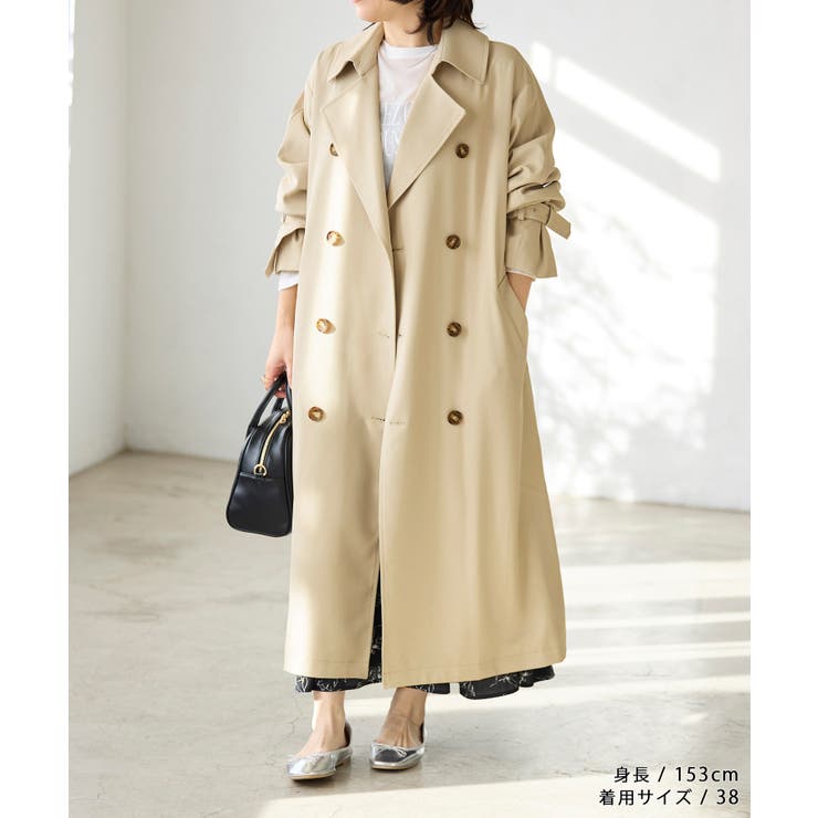 撥水加工・花粉ガード/トレンチコート | ROPE' PICNIC | 詳細画像30 