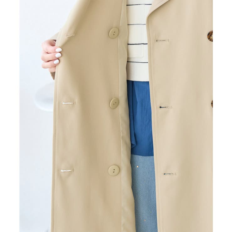 撥水加工・花粉ガード/トレンチコート | ROPE' PICNIC | 詳細画像43 