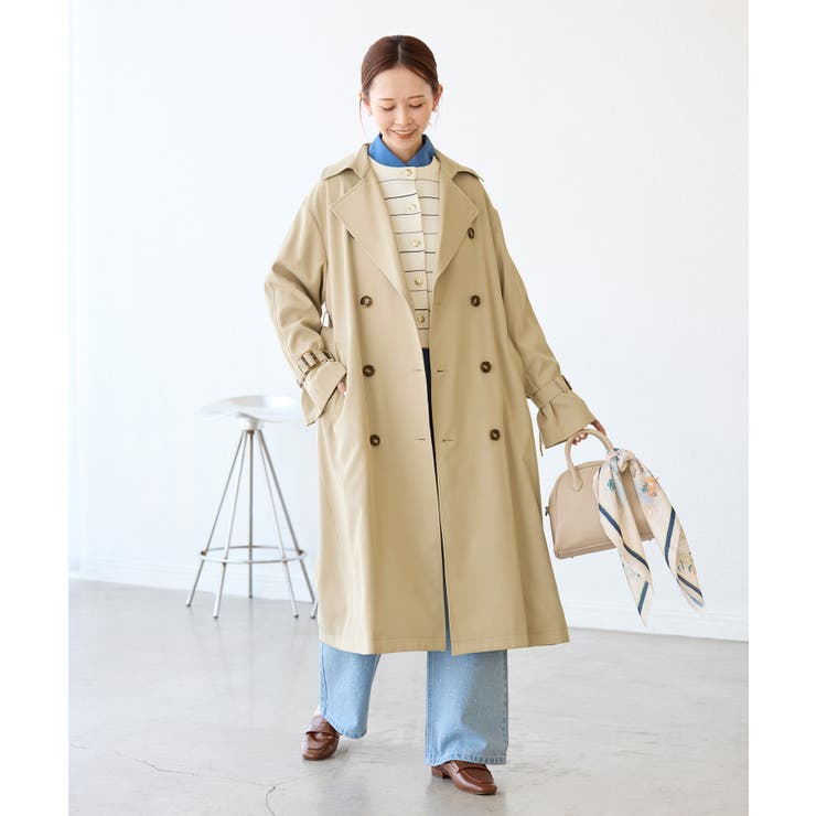 撥水加工・花粉ガード/トレンチコート | ROPE' PICNIC | 詳細画像5 