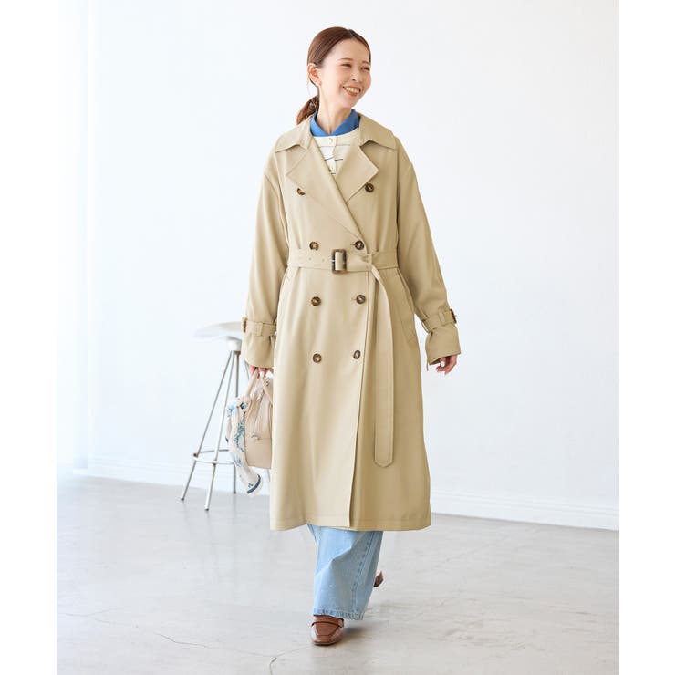 撥水加工・花粉ガード/トレンチコート | ROPE' PICNIC | 詳細画像8 