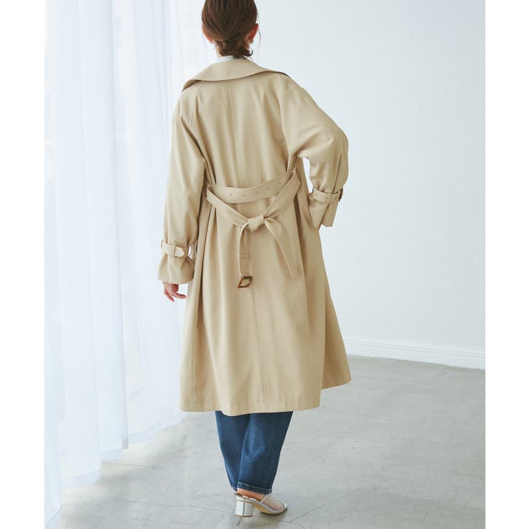 【低身長・小柄さん向け/撥水加工・花粉ガード】トレンチコート | ROPE' PICNIC | 詳細画像17 