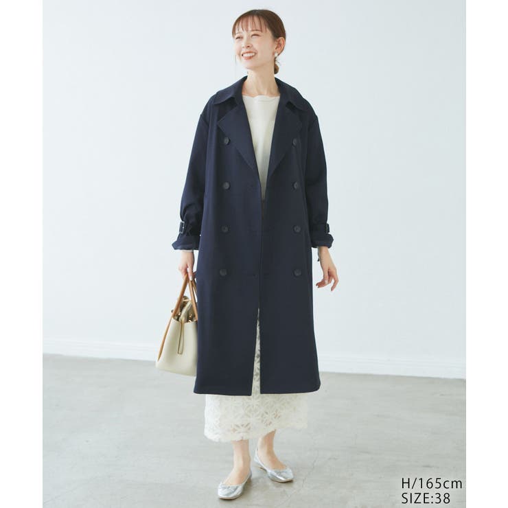 【低身長・小柄さん向け/撥水加工・花粉ガード】トレンチコート | ROPE' PICNIC | 詳細画像26 