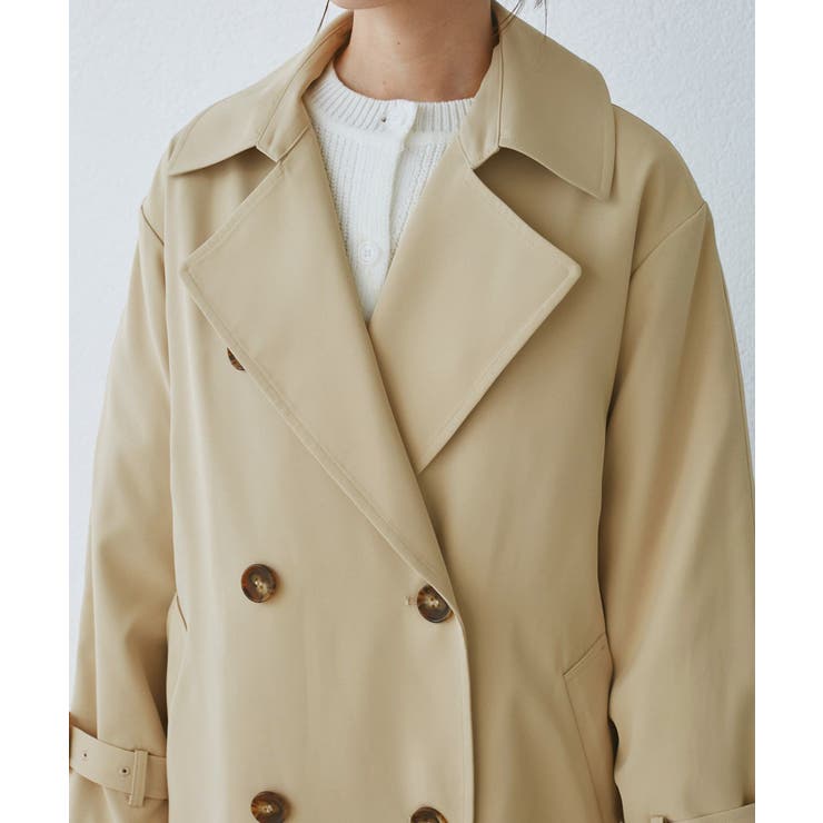 【低身長・小柄さん向け/撥水加工・花粉ガード】トレンチコート | ROPE' PICNIC | 詳細画像32 
