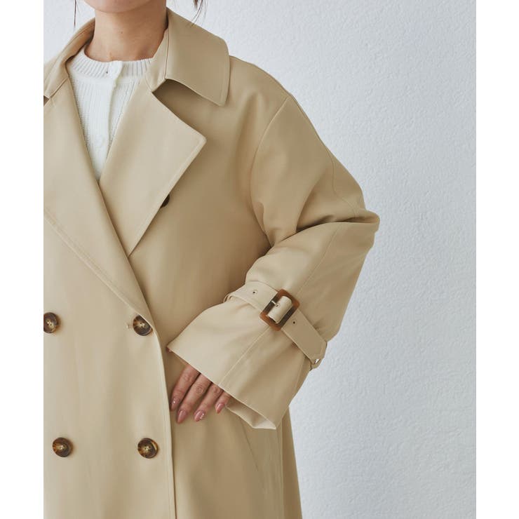 【低身長・小柄さん向け/撥水加工・花粉ガード】トレンチコート | ROPE' PICNIC | 詳細画像34 