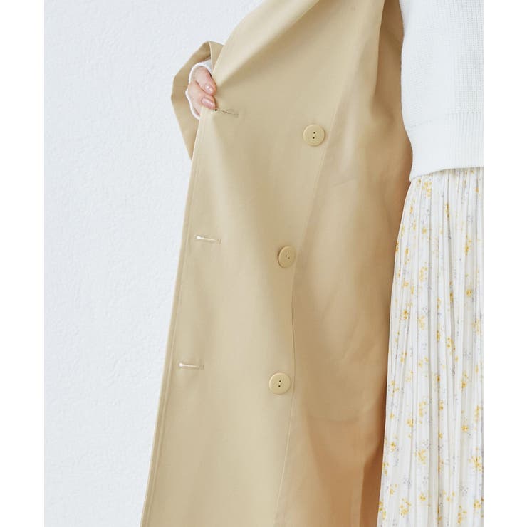 【低身長・小柄さん向け/撥水加工・花粉ガード】トレンチコート | ROPE' PICNIC | 詳細画像37 