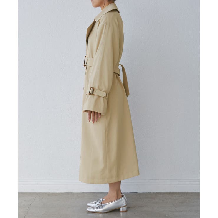 【低身長・小柄さん向け/撥水加工・花粉ガード】トレンチコート | ROPE' PICNIC | 詳細画像40 
