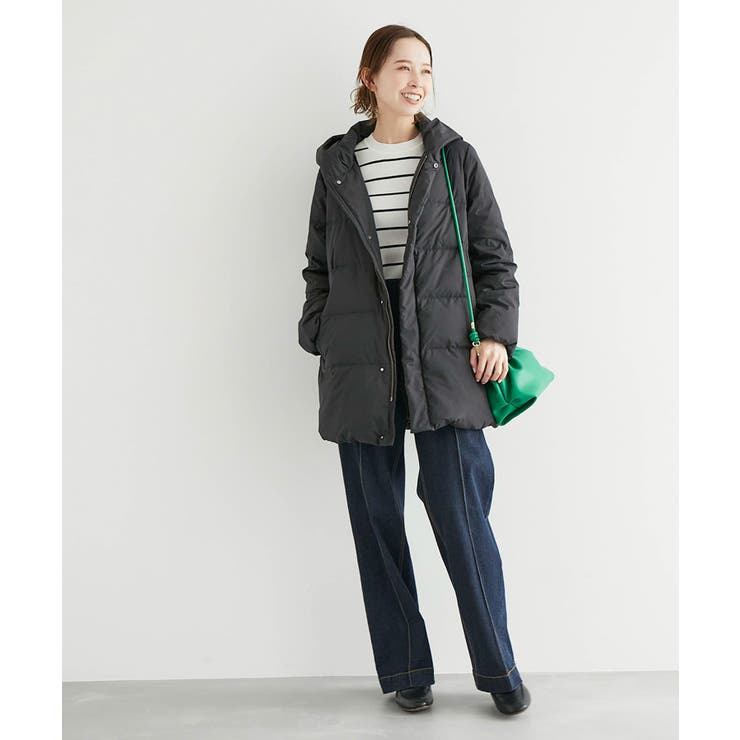 ショールフードミドルダウンコート[品番：RPCW0014199]｜ROPE' PICNIC