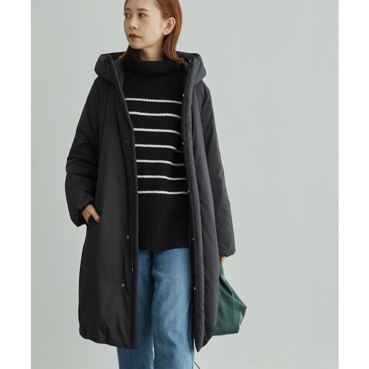 GREEN DOWN MINOTECK/フーディロングダウン[品番：RPCW0032253]｜ROPE