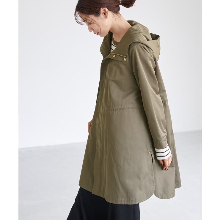 撥水・花粉ガード/ライナー付きモッズコート[品番：RPCW0031907]｜ROPE