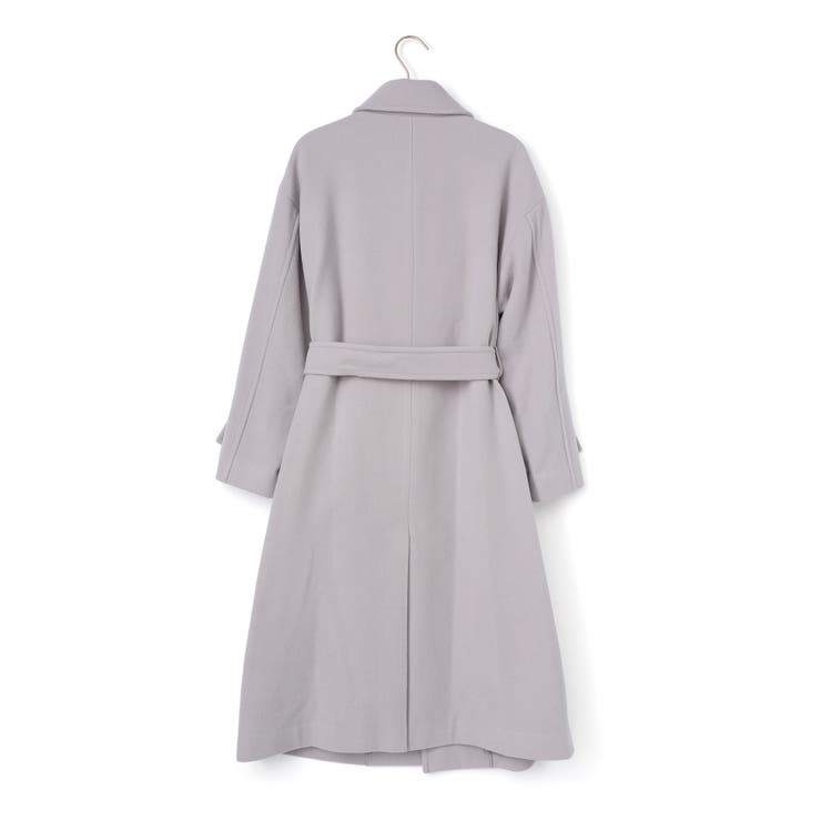 JAPAN FABRICスタンドカラーロングコート[品番：RPCW0046229