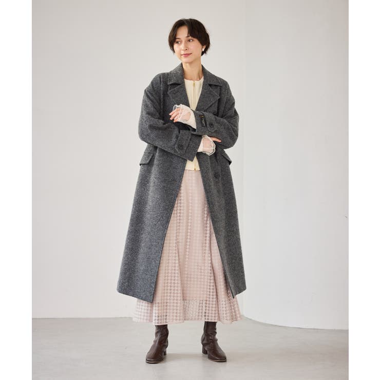 JAPAN FABRIC スタンドカラーロングコート/一部WEB限定カラー | ROPE' PICNIC | 詳細画像12 