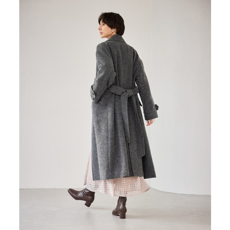 JAPAN FABRIC スタンドカラーロングコート/一部WEB限定カラー | ROPE' PICNIC | 詳細画像13 